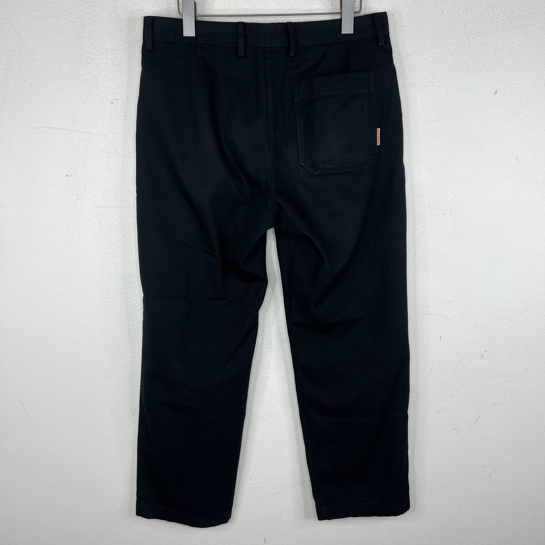 Acne Studios Black Straight Leg Trousers