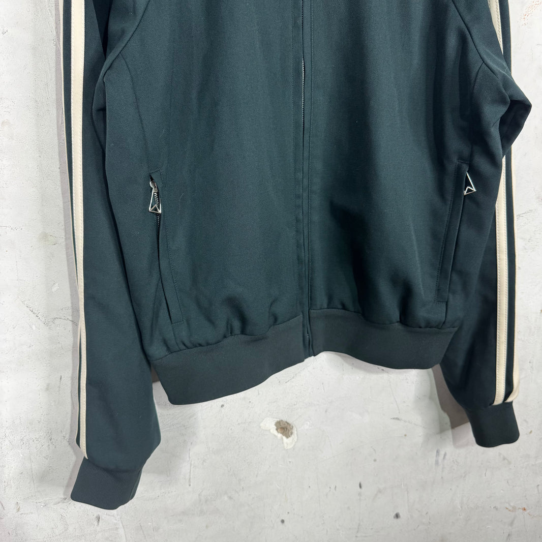 Bottega Veneta Green Wool Track Jacket