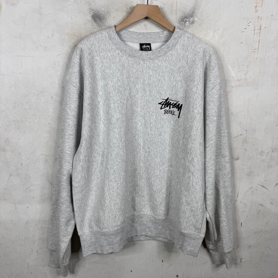 Stussy Seoul Logo Crewneck