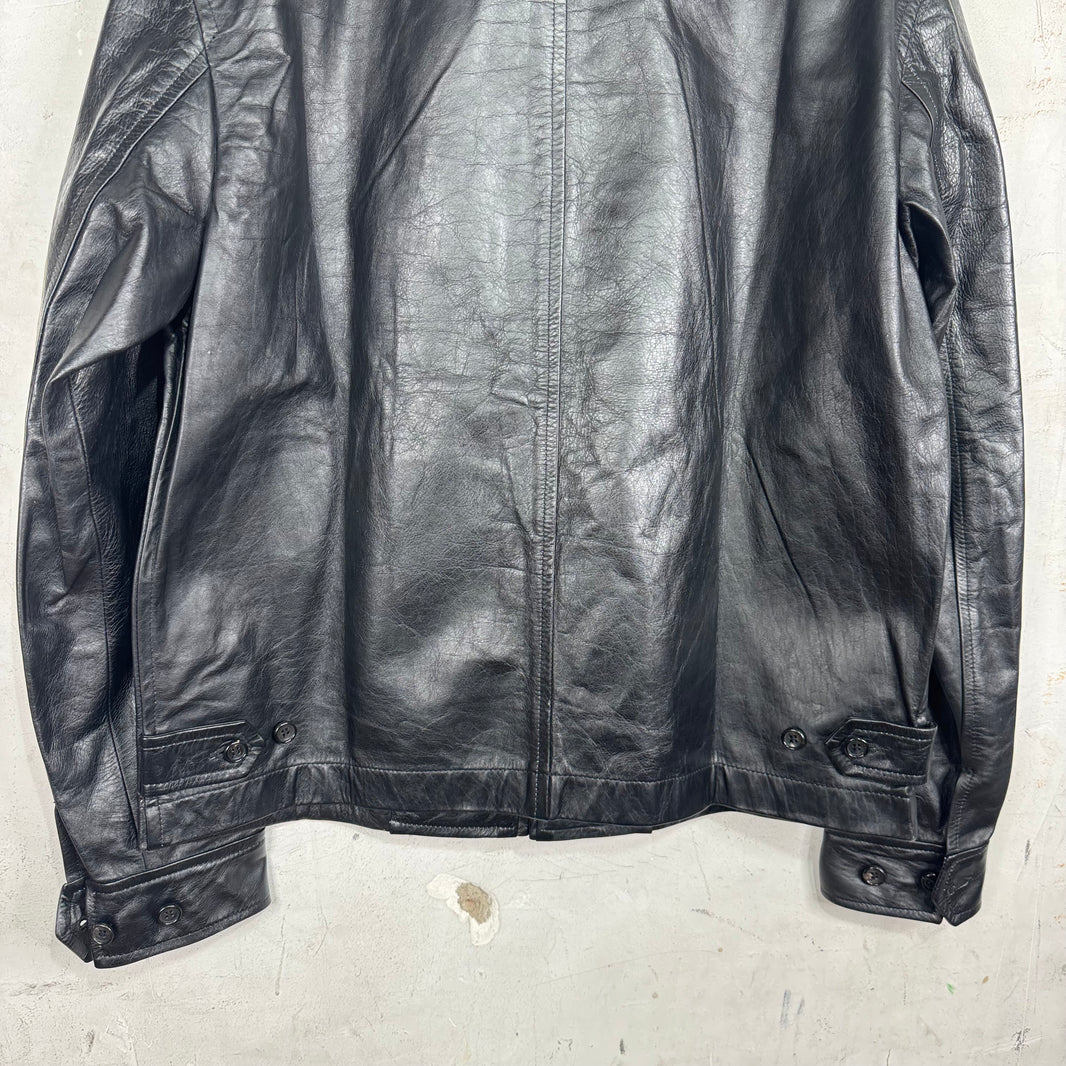 CDG Shirt x Marvel Leather Work Jacket