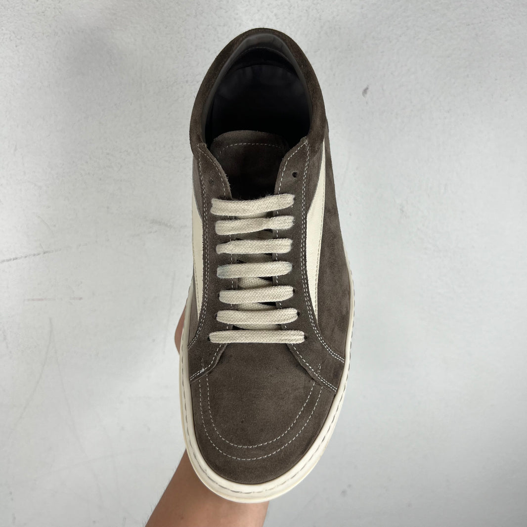 Rick Owens Brown Suede Vans Sneakers