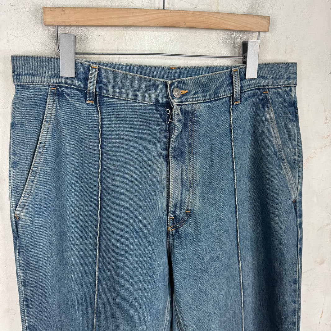 Margiela MM6 Drawstringed Paneled Jeans