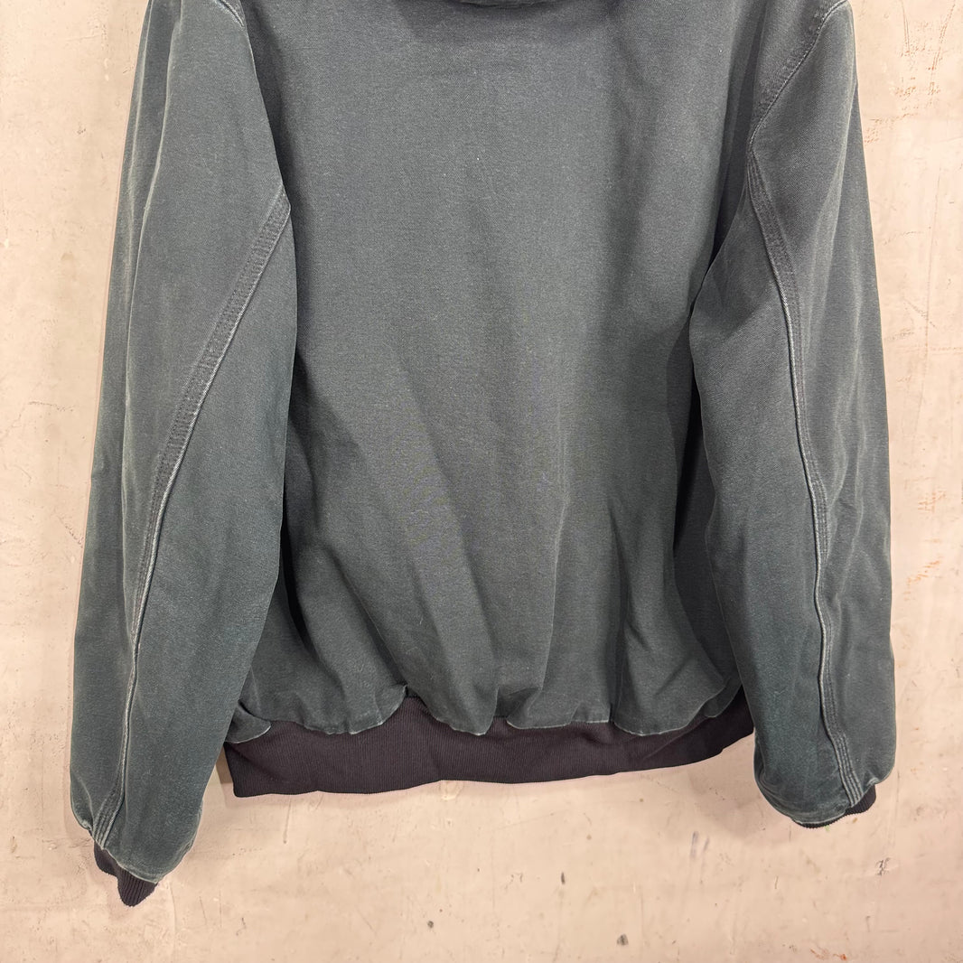 Vintage Carhartt Faded Hooded Work Jacket