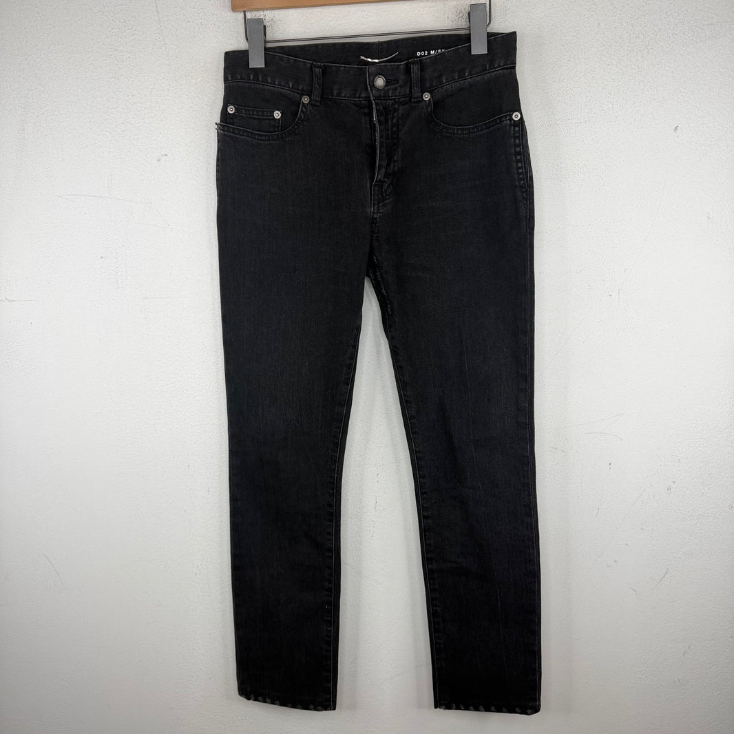 Saint Laurent Black D02 Jeans