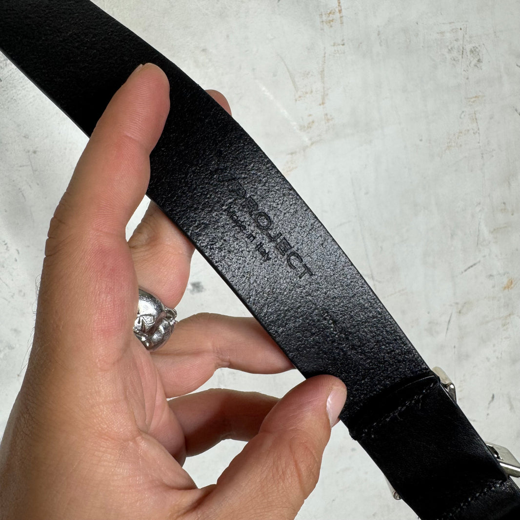 Y/Project Logo Hardware Belt