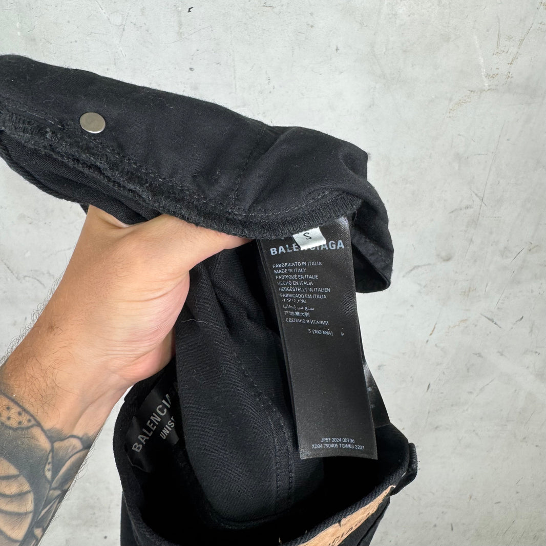Balenciaga Flared Black Jeans