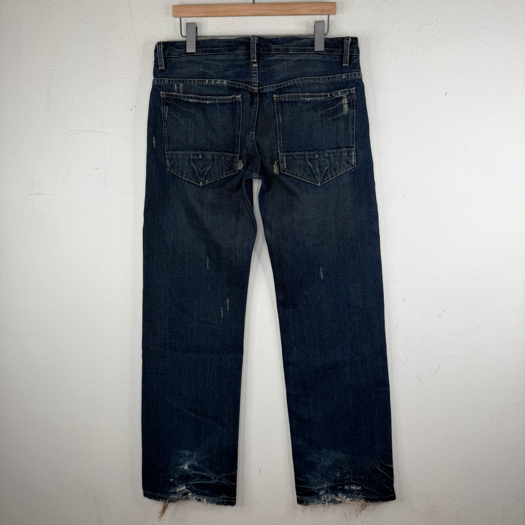 Rick Owens Selvedge Bootcut Slab Denim Jeans