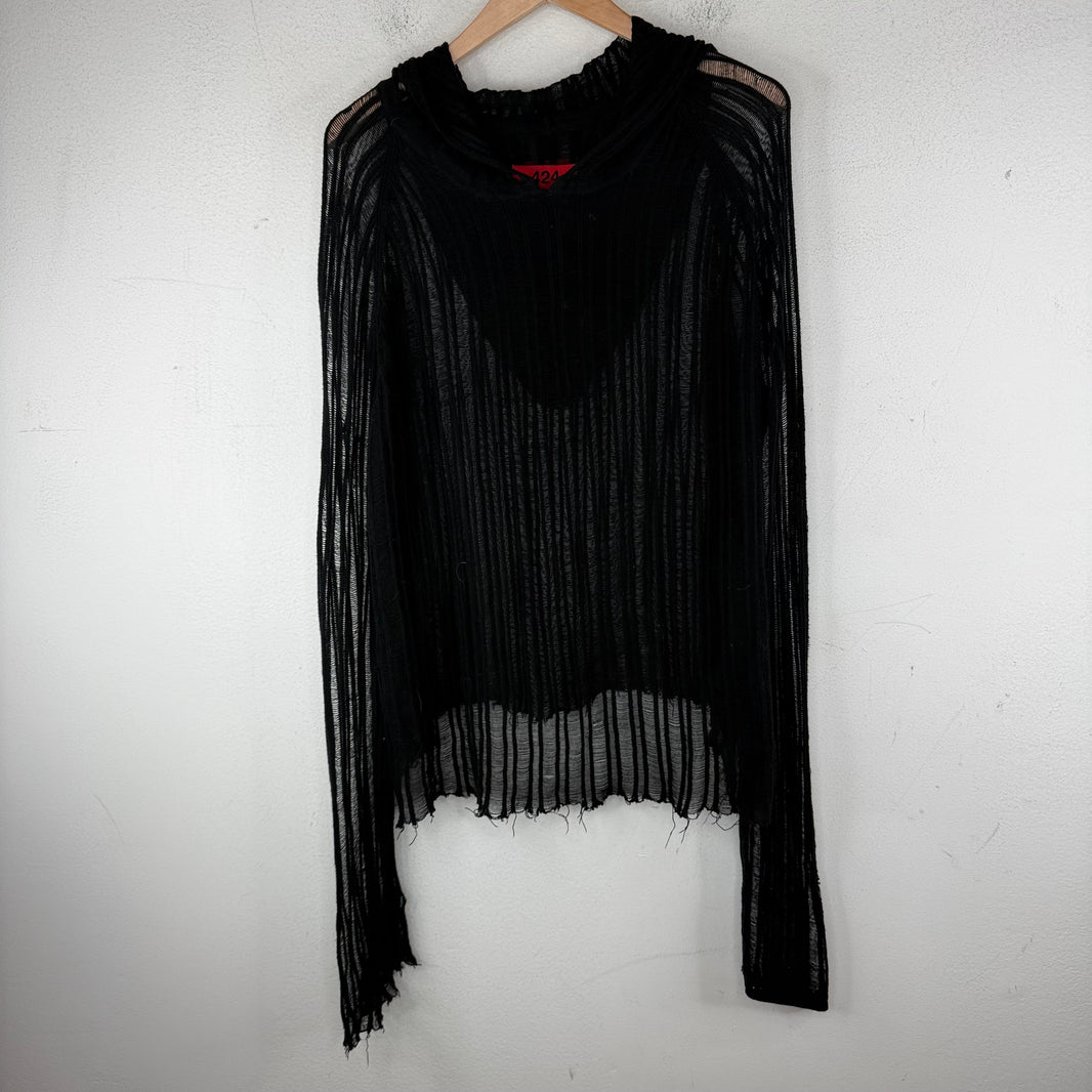 424 Knit Pullover Hoodie