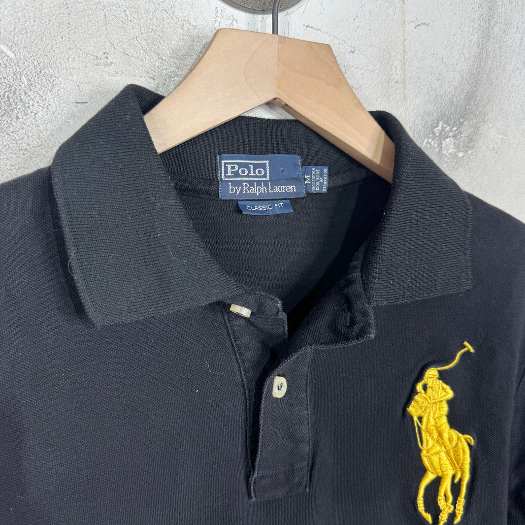 Ralph Lauren Blackwatch Black Big Pony Polo