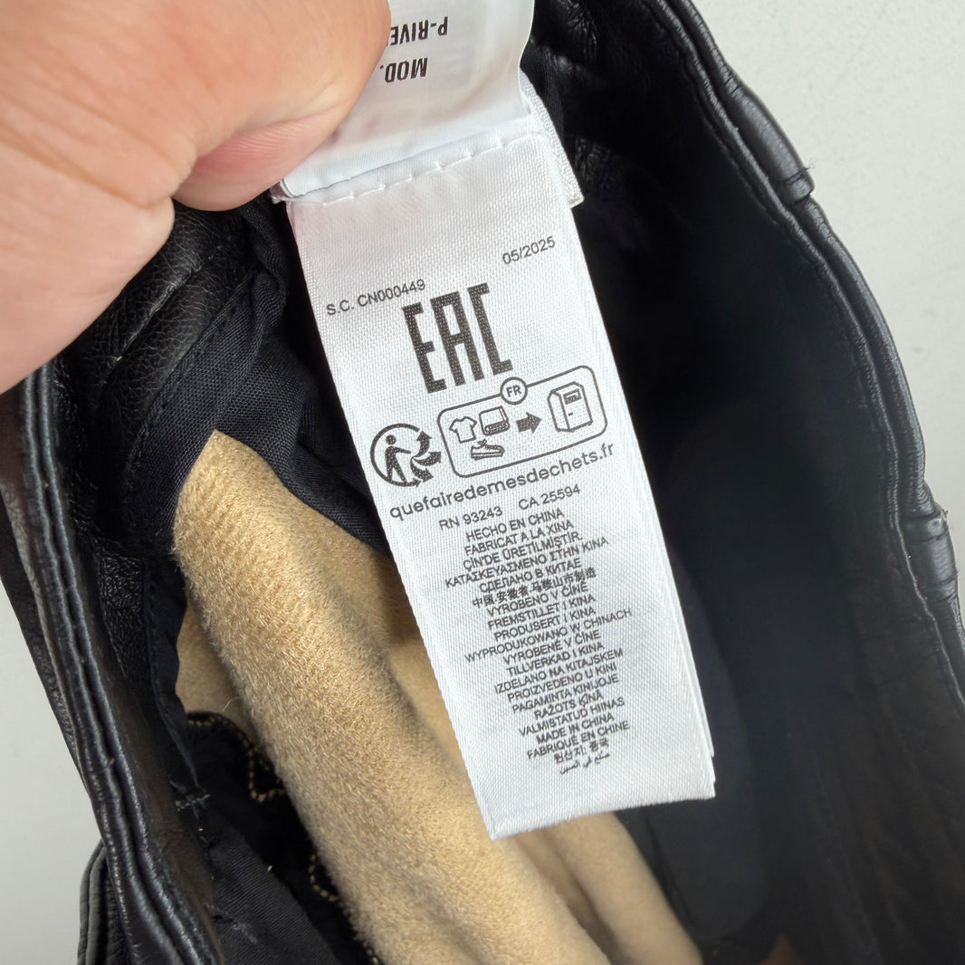 Diesel Slim Faux Leather Pants