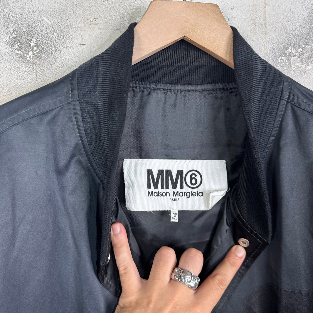 Margiela MM6 Oversized Satin Bomber