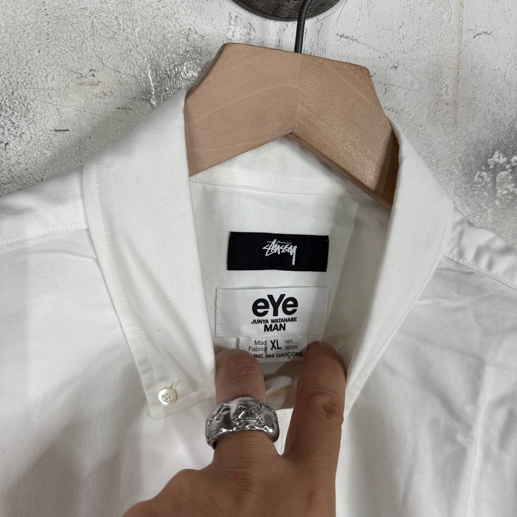 Stussy x Junya White Logos Buttoned Shirt