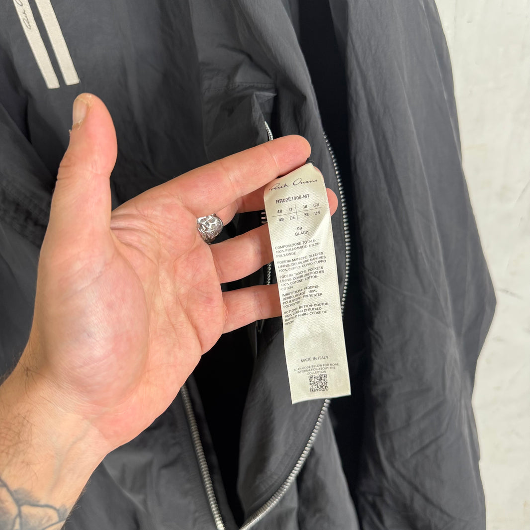 Rick Owens Long Nylon Gimp Parka