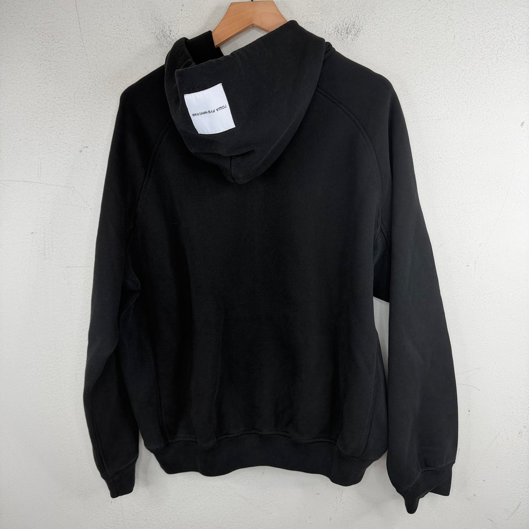 Gosha Rubchinskiy Black Quarter Zip Hoodie