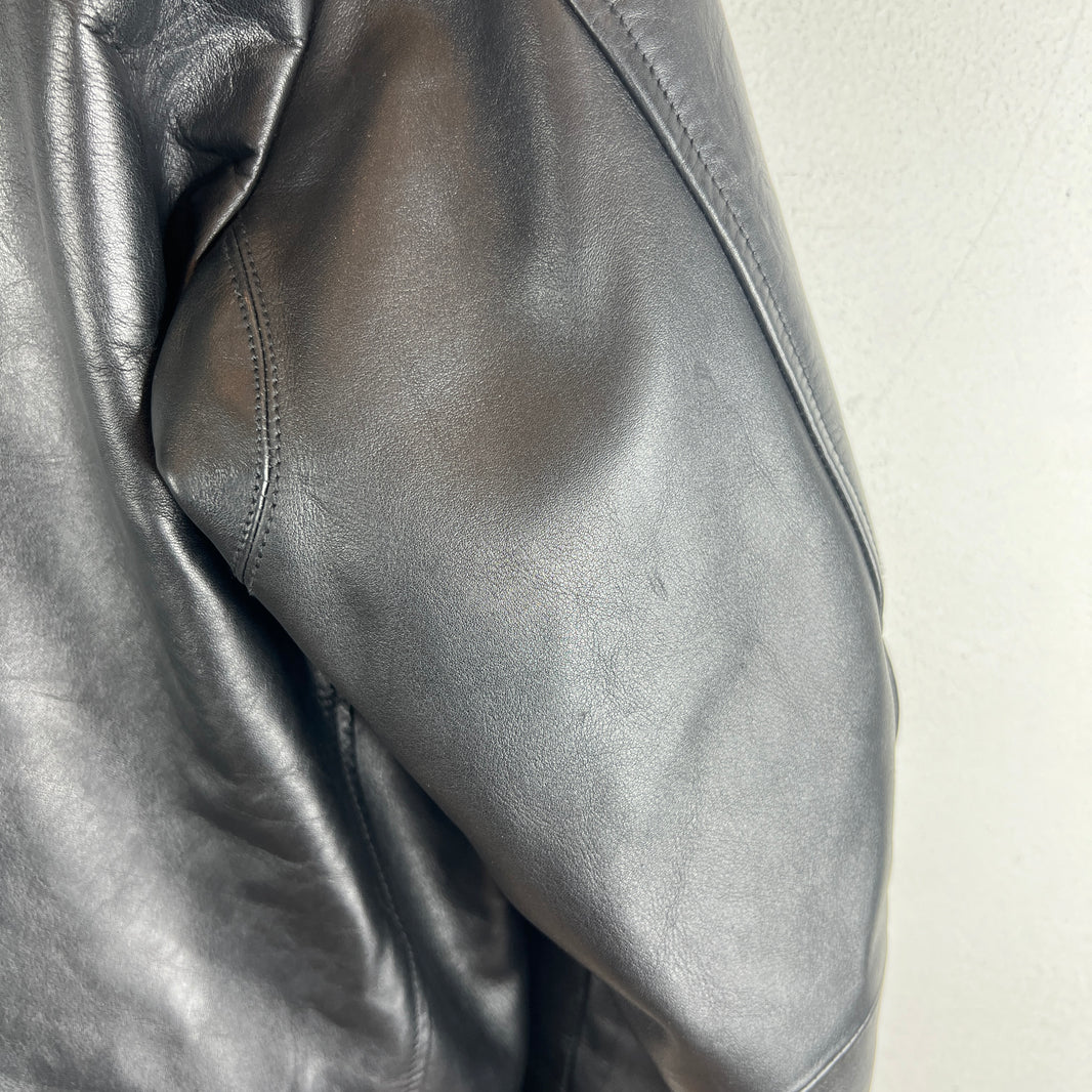 Stussy S Wing Leather Jacket