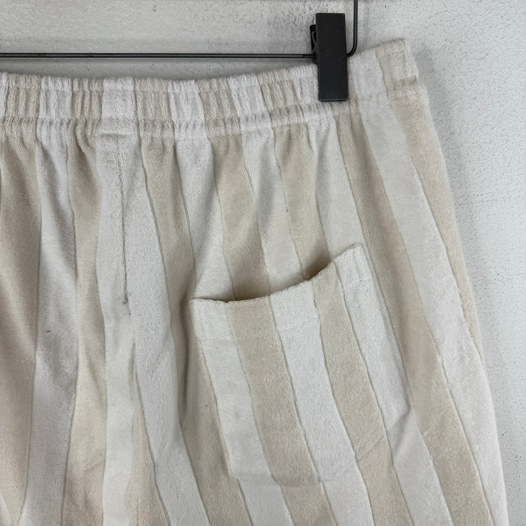 Fendi Striped Terrycloth Shorts