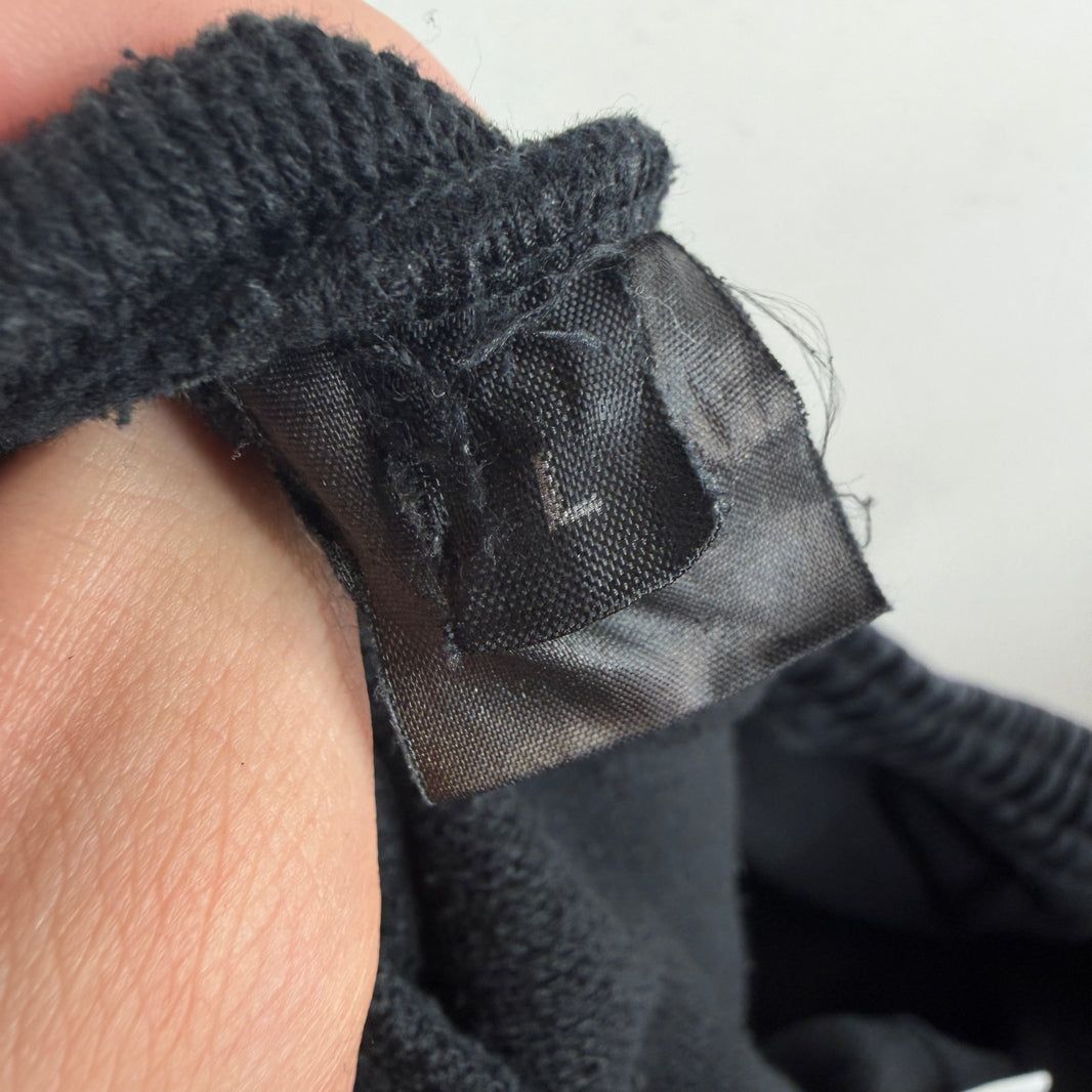 Vetements Champion Logo Black Sweatpants