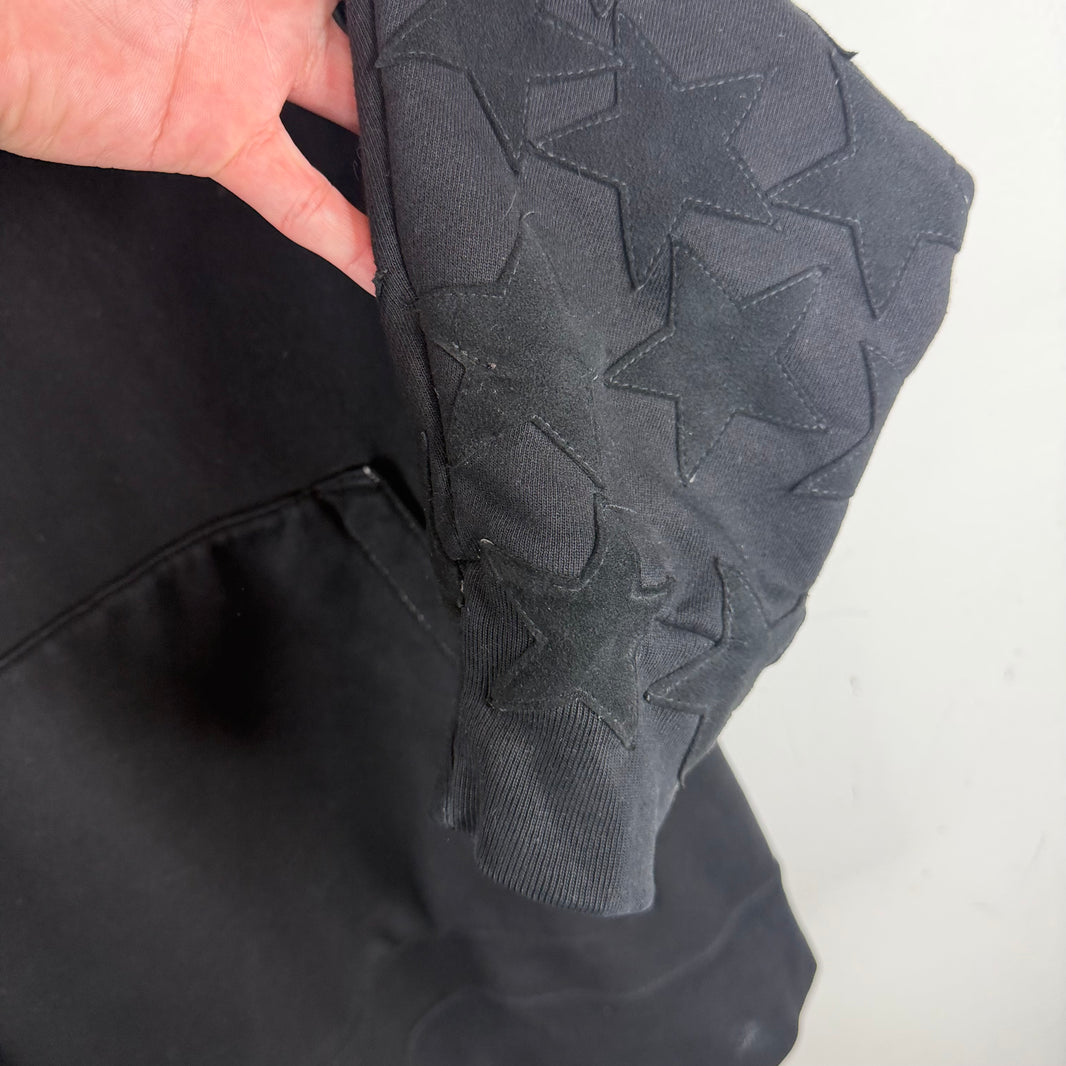Amiri Sample Suede Star Patch Hoodie