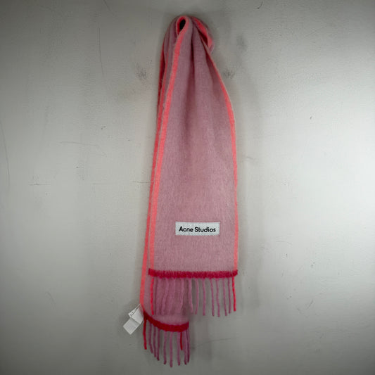 Acne Studios Pink Mohair Scarf