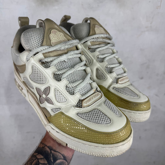 Louis Vuitton Cream Skate Sneakers
