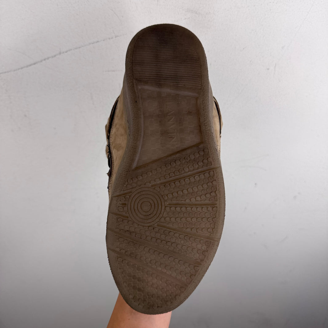 Lanvin Beige Curb Sneakers