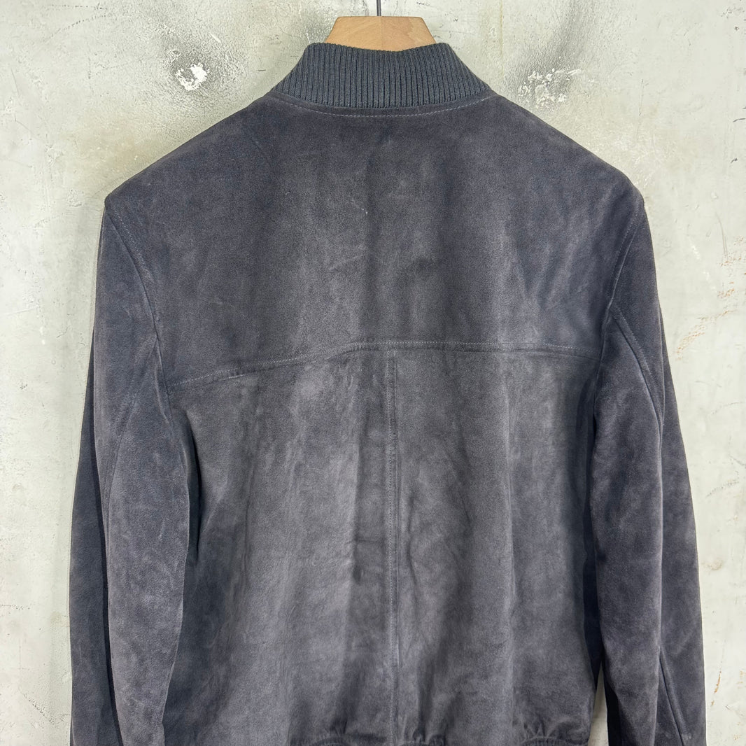 APC Suede Bomber Jacket