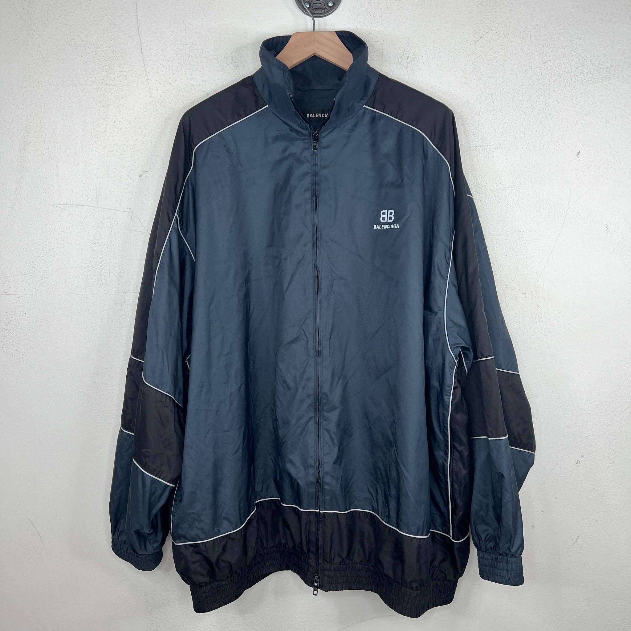 Balenciaga 2B Navy Track Jacket