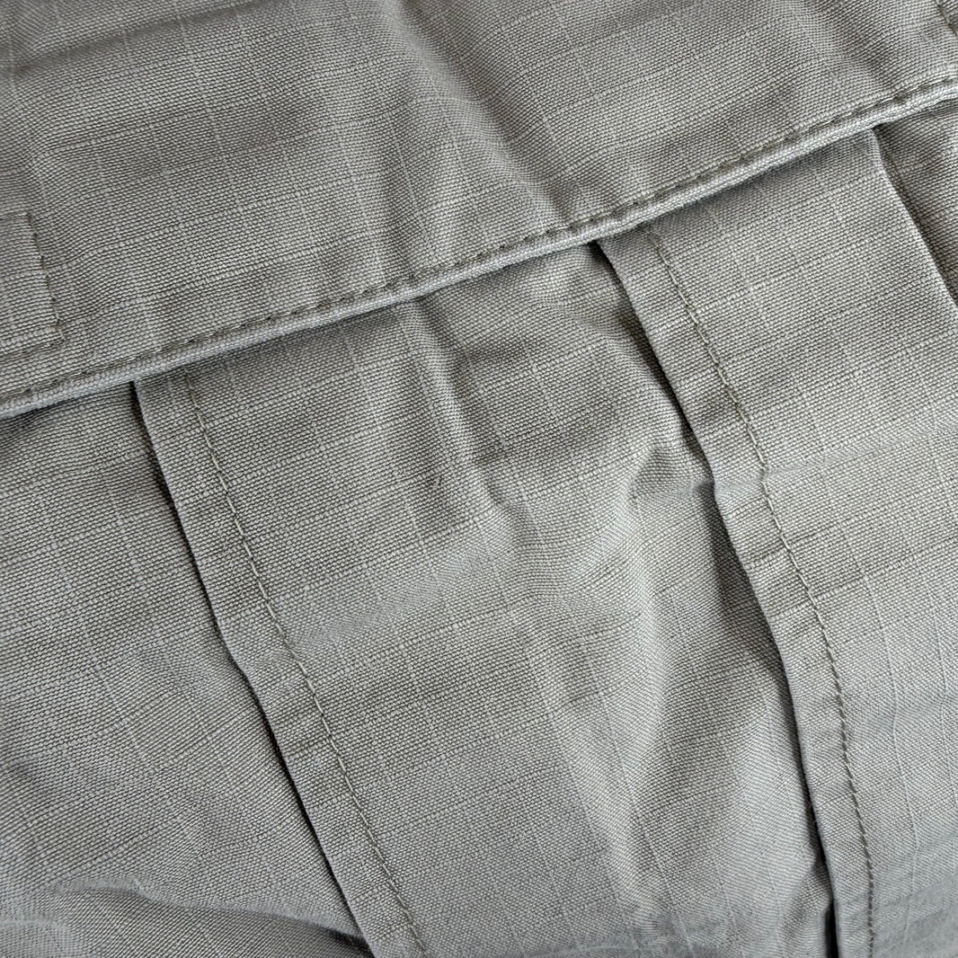 Balenciaga White Flared Convertible Cargo Pants