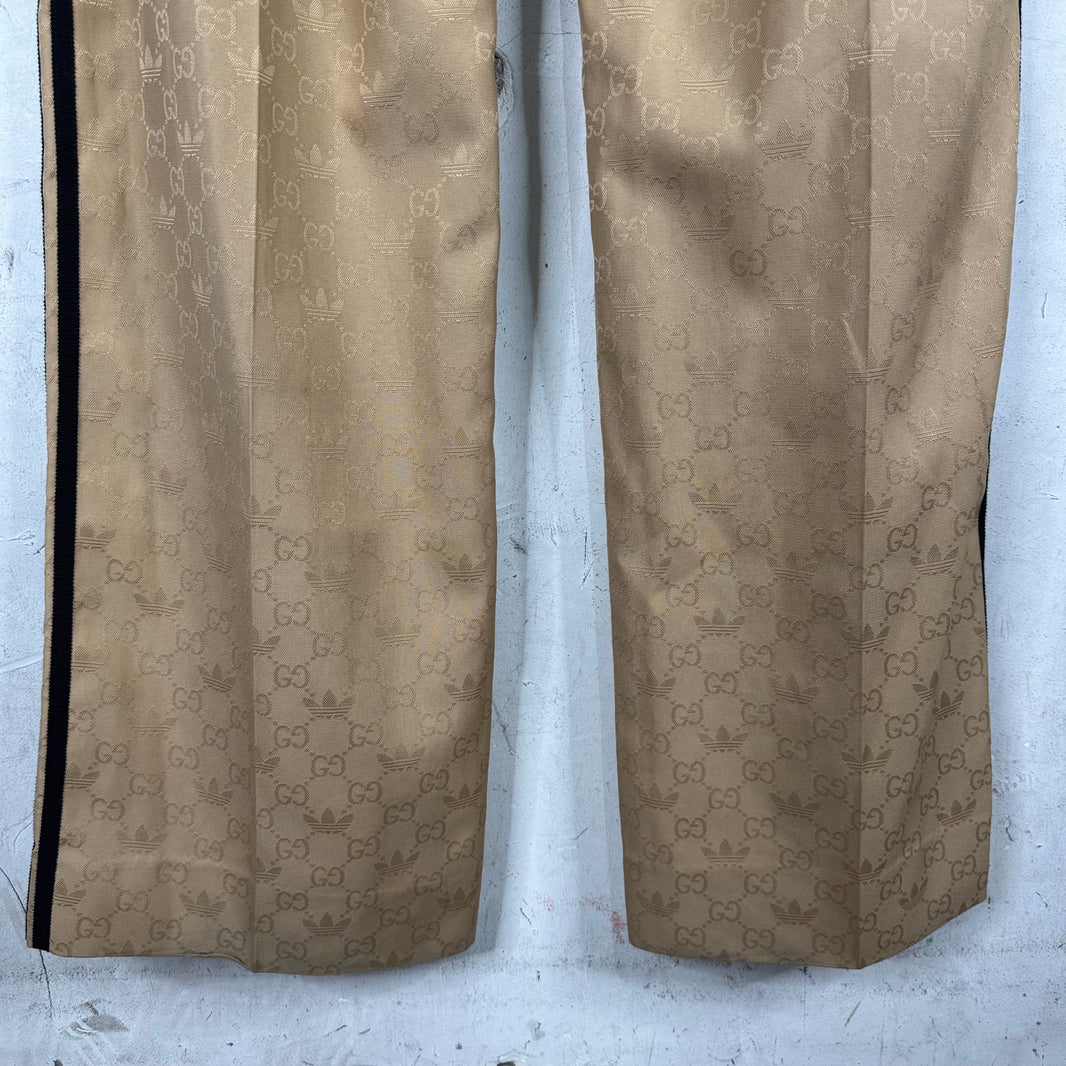 Gucci x Adidas Monogram Loose Trousers