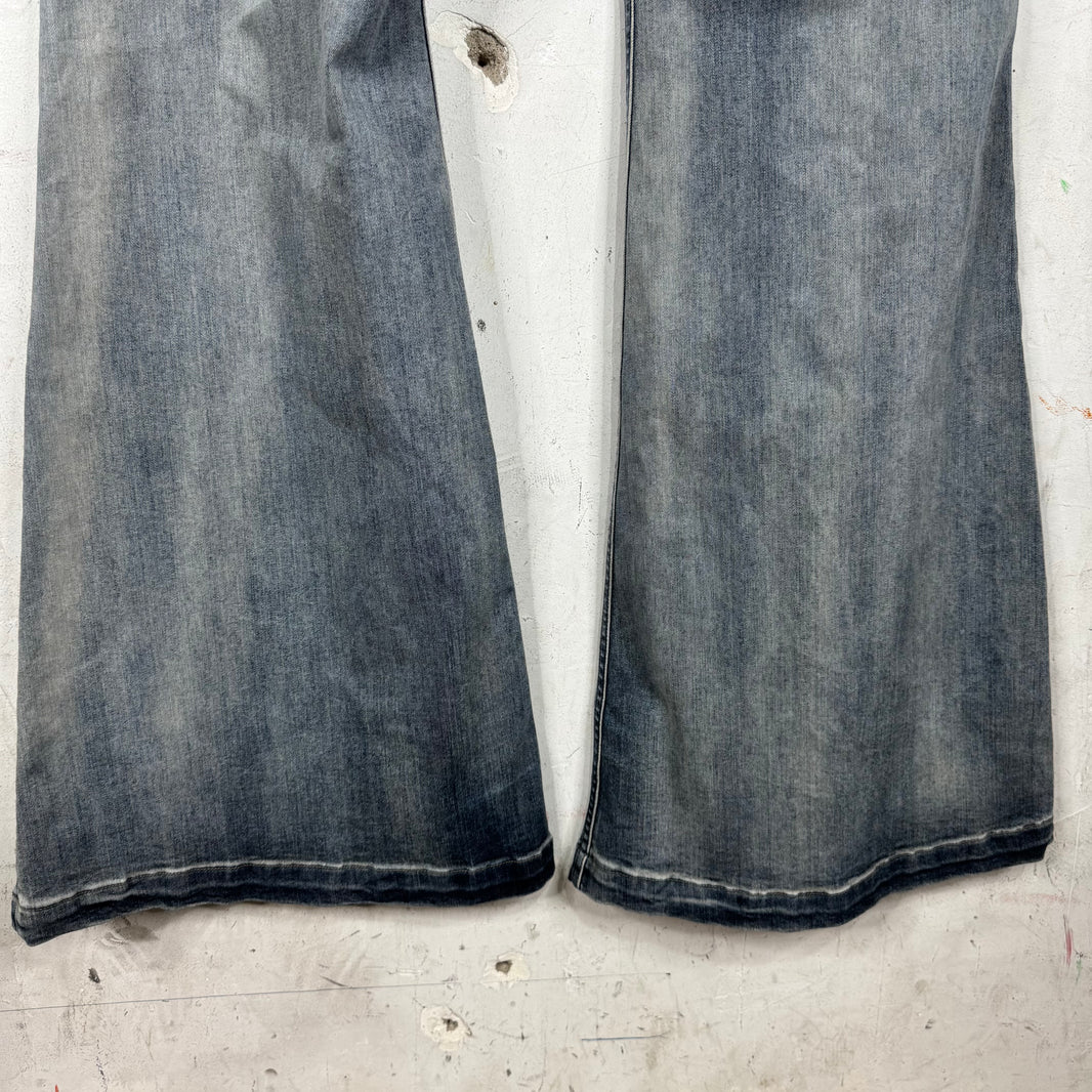 DRKSHDW Mineral Wash Bolan Bootcut Jeans