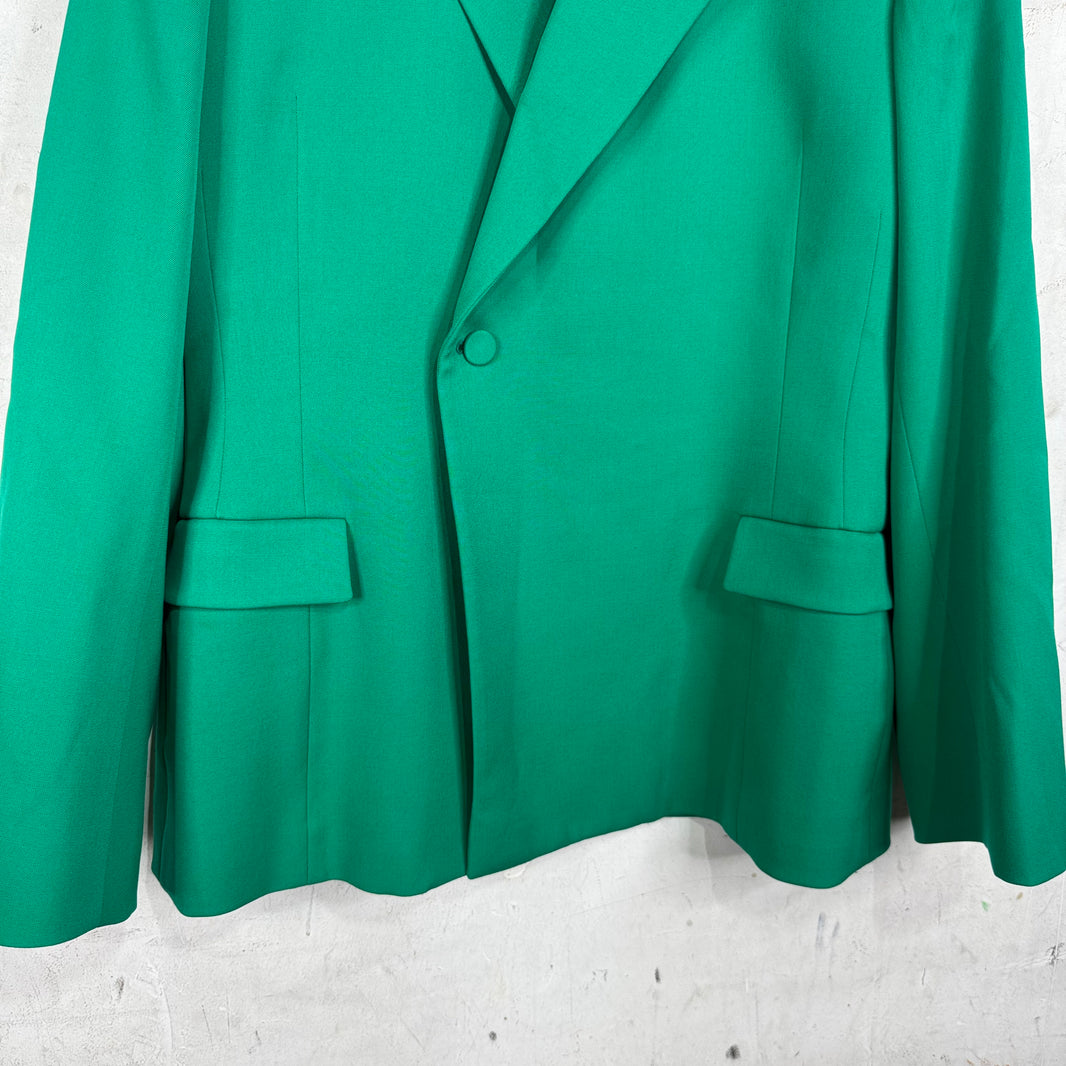 Balenciaga Green Blazer