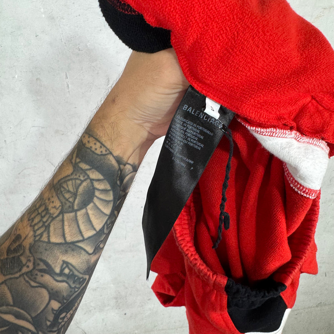 Balenciaga 3B Paneled Sweatshorts