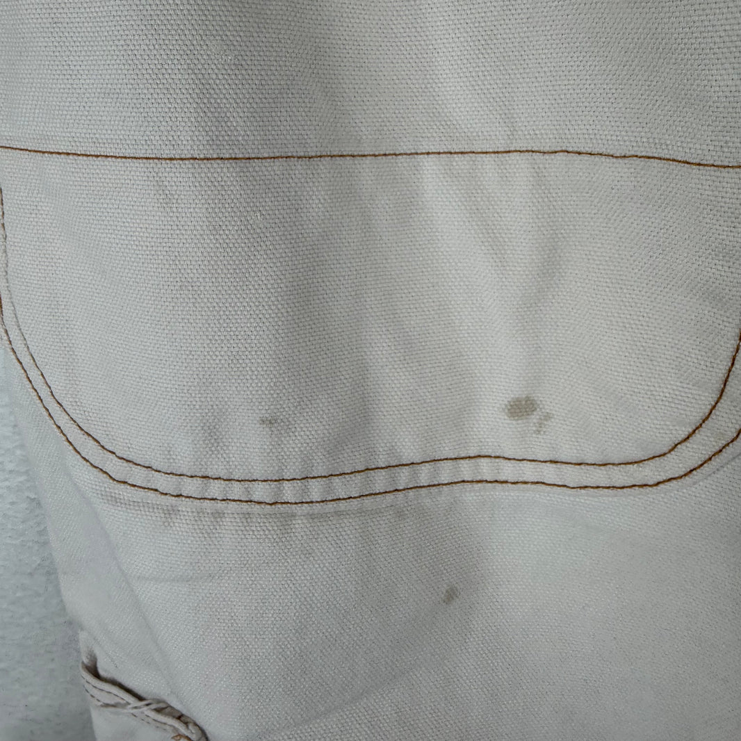 Kapital White Double Knee Carpenter Pants