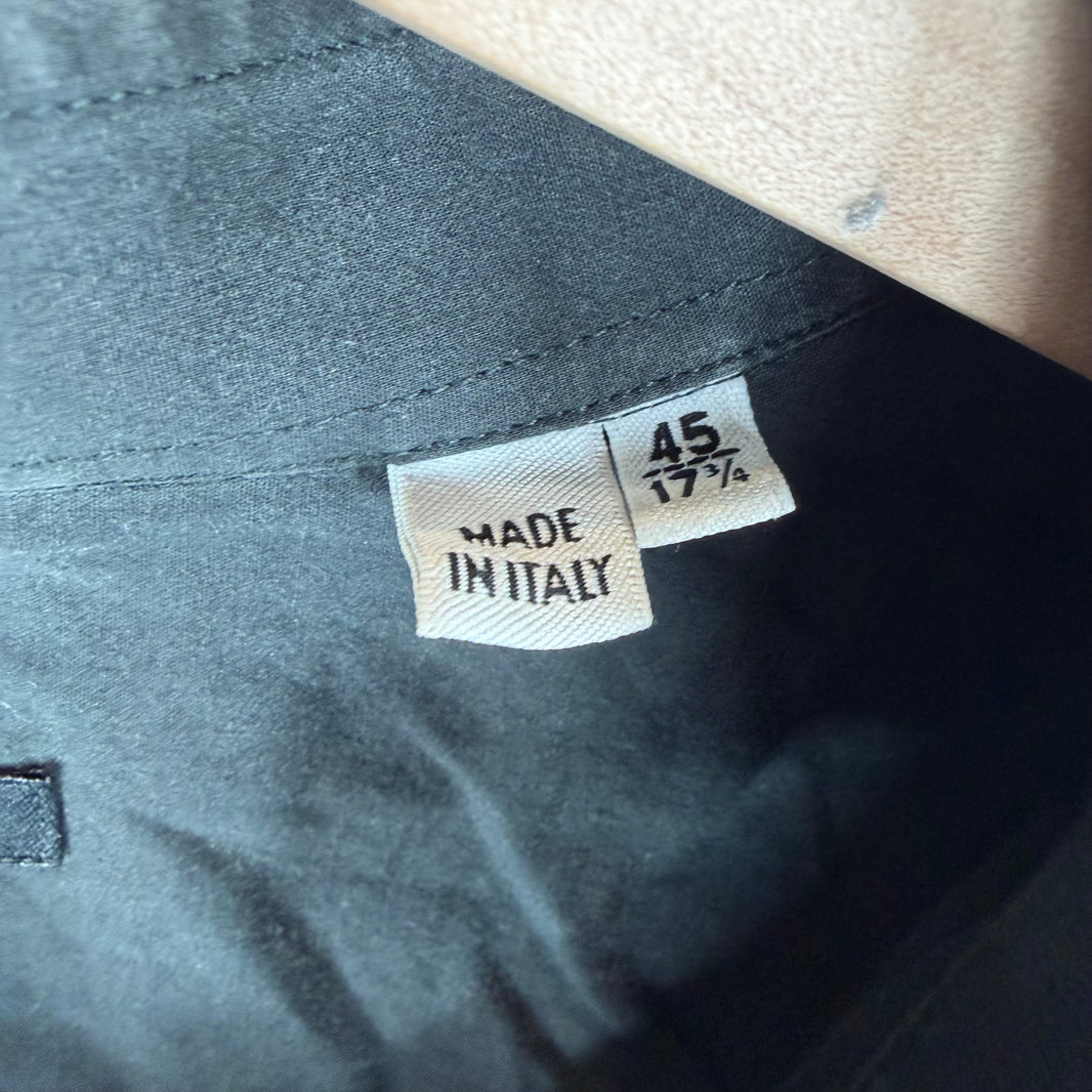 Helmut Lang Black Button-Up L/S Shirt