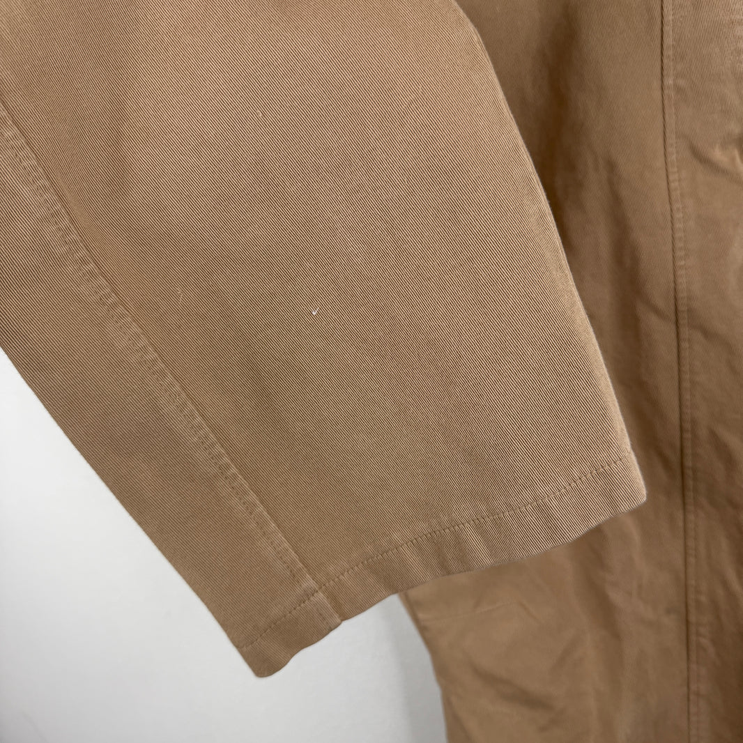 Lanvin Tan Chino Biker Trousers
