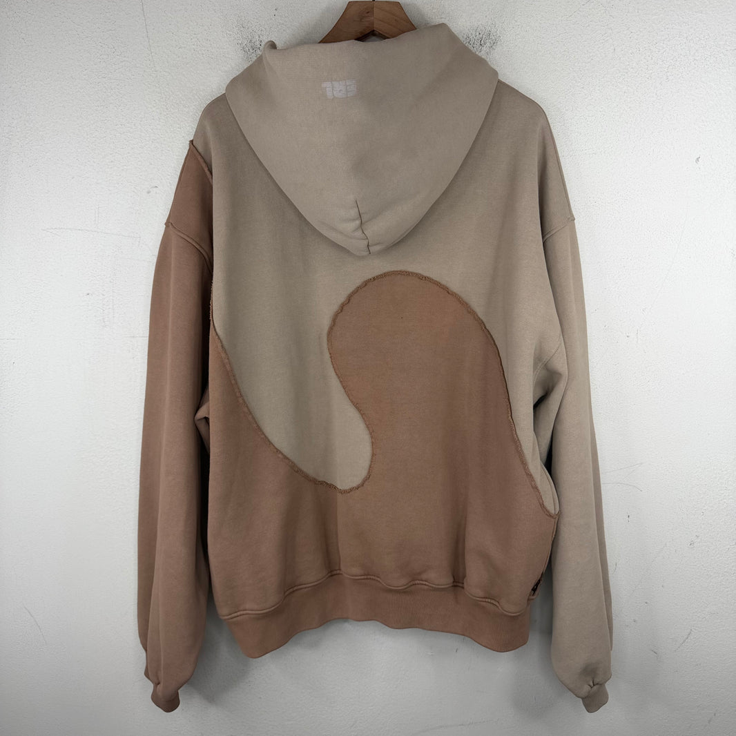 ERL Brown Swirl Hoodie