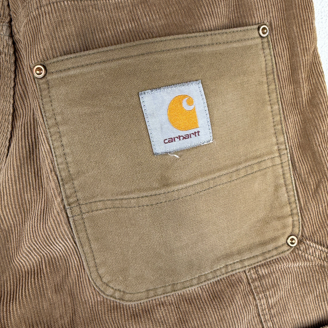 Junya Watanabe Carhartt Brown Corduroy Carpenter Pants