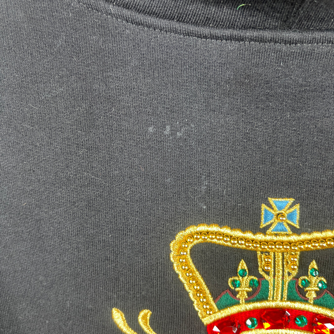 Supreme Crest Studded Zip Up Hoodie
