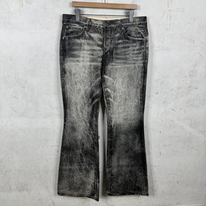 Cout De La Liberte Flared Waxed Trompe Pants