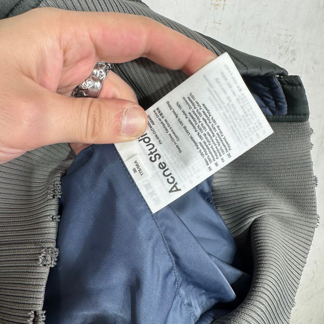 Acne Studios Distressed Bondage Bomber