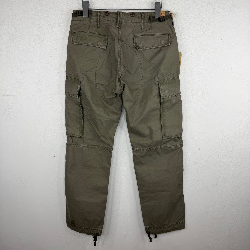 RRL Olive Military Cargo Pants