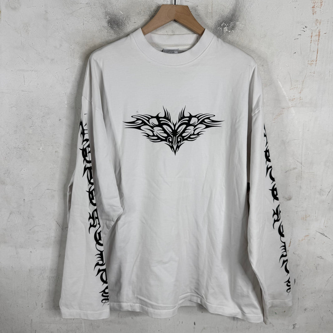 Vetements Tribal Tattoo L/S T-Shirt