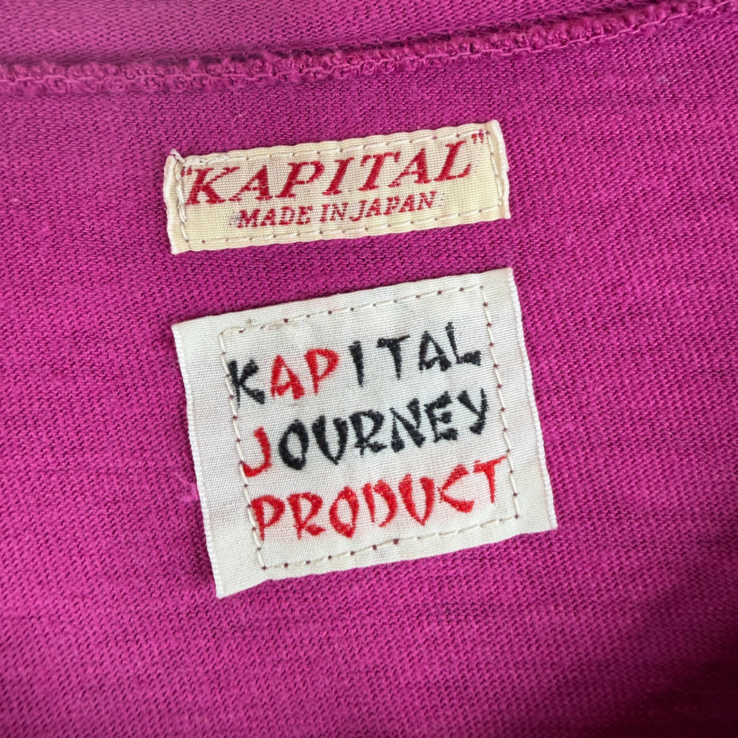Kapital Purple Hippie L/S T-Shirt