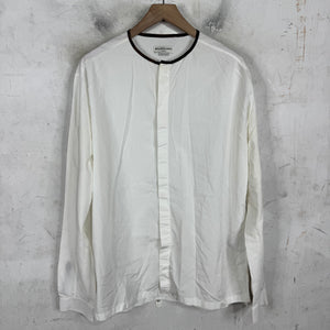Balenciaga Collarless Bleached L/S Shirt