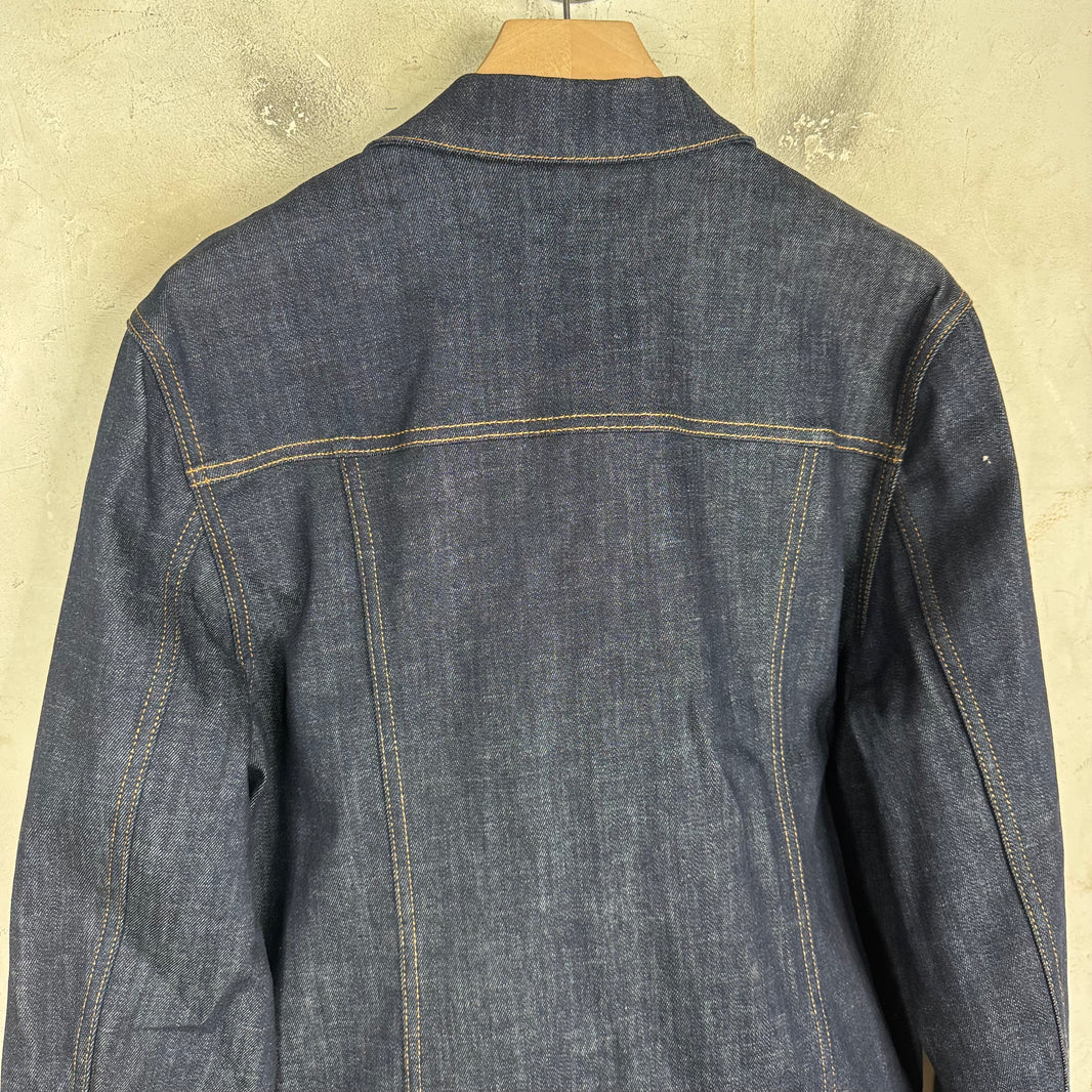 Dior Oblique Monogram Lined Denim Jacket