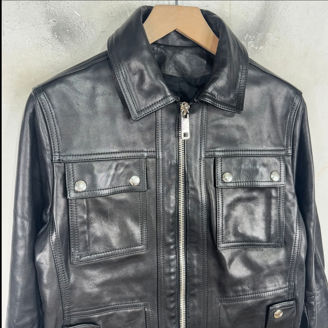 Balmain Four Pocket Cowhide Jacket