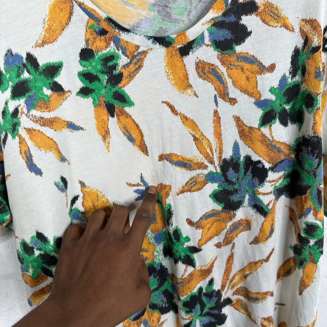 Balenciaga Old Floral T-Shirt