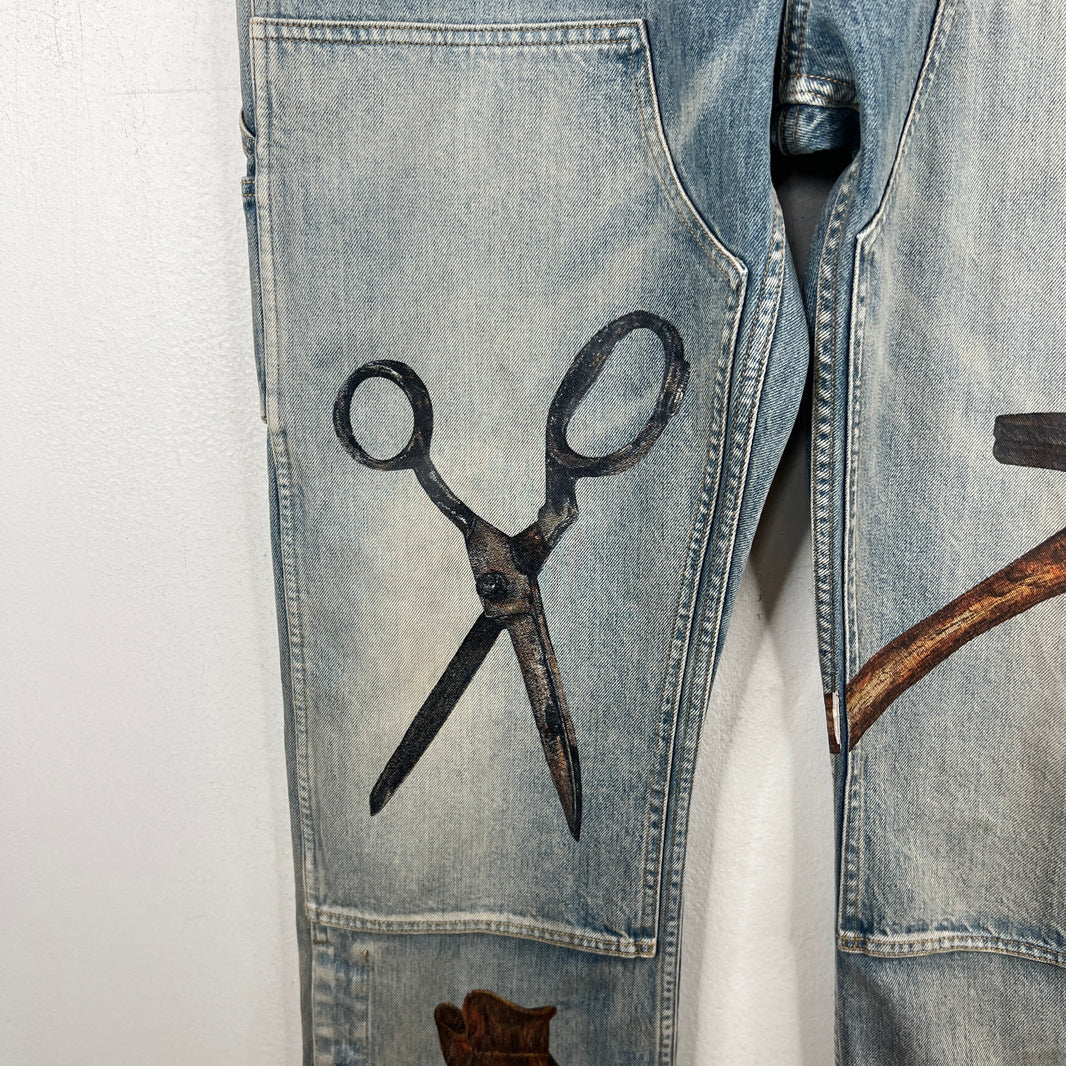 Amiri Rhee Studio Carpenter Denim Jeans