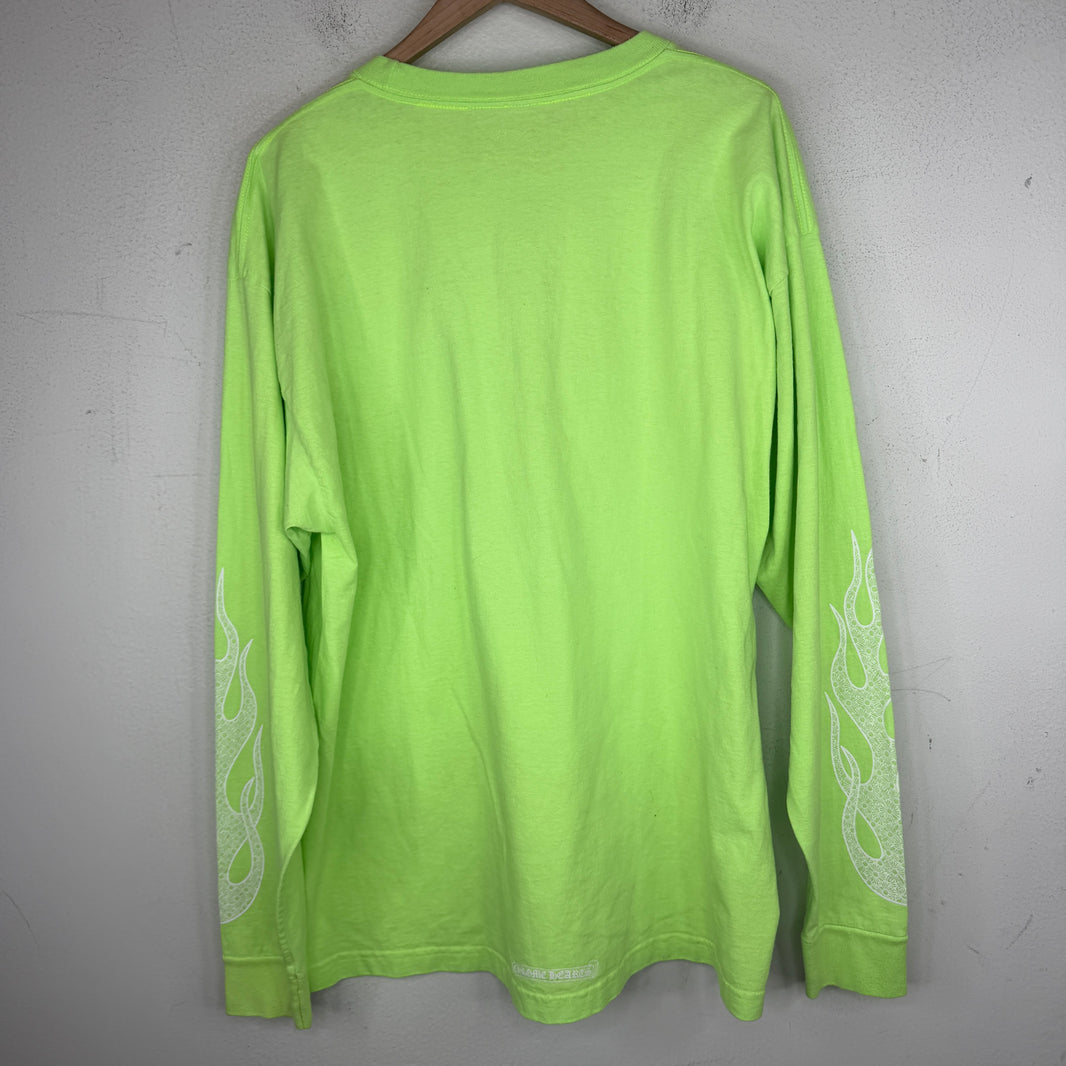 Chrome Hearts Neon Flame L/S T-Shirt