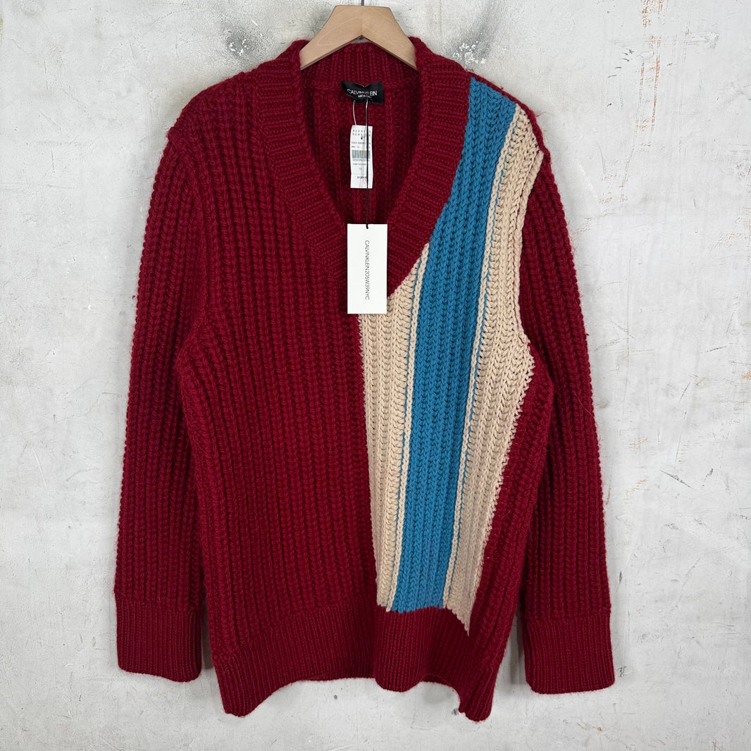 Calvin Klein 205W39NYC V-Neck Heavy Sweater